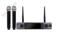 WESTA WM-202H ÇİFT EL TELSİZ MİKROFON