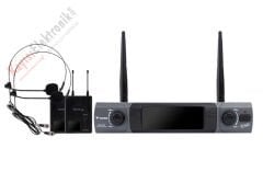 WESTA WM-202T ÇİFT YAKA TELSİZ MİKROFON