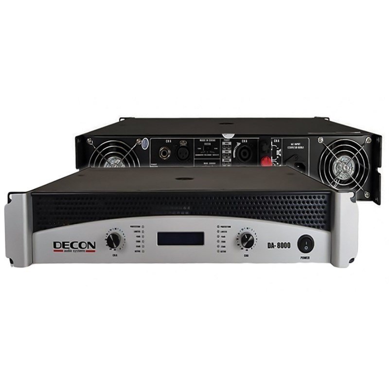 DECON DA-8000 2x1300 Watt Power Amfi