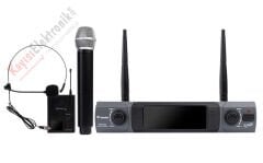 WESTA WM-202 HT 1EL 1YAKA TELSİZ MİKROFON SET