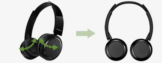 PANASONİC RP-BTD5E-K Bluetoothlu Kulak Üstü Kulaklık