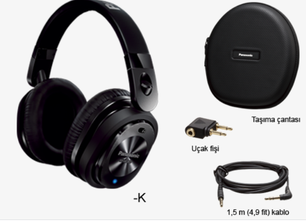 PANASONİC RP-HC800E-K Gürültü Önleyici Kulaklık