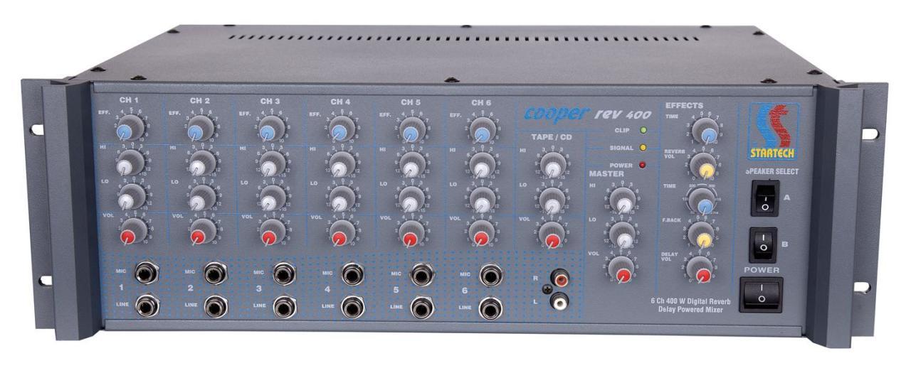 Startech Cooper Rev/400 Reverbli 400 Watt Mono Cami Amfisi