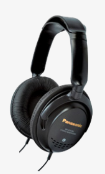 PANASONİC RP-HTF295E-K TV İçin Uzun Kablolu Kulaklıklar