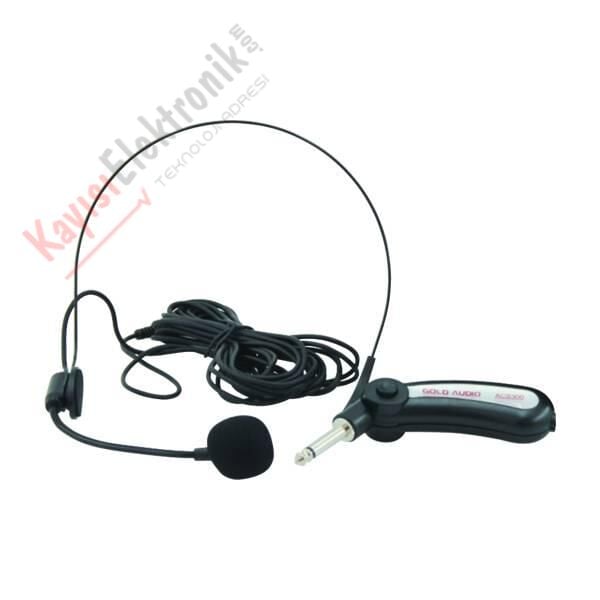 GOLD AUDİO ACS 300 6 HEADSET MİKROFON 6 METRE