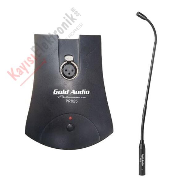 GOLD AUDİO PRO 25 KÜRSÜ MİKROFONU