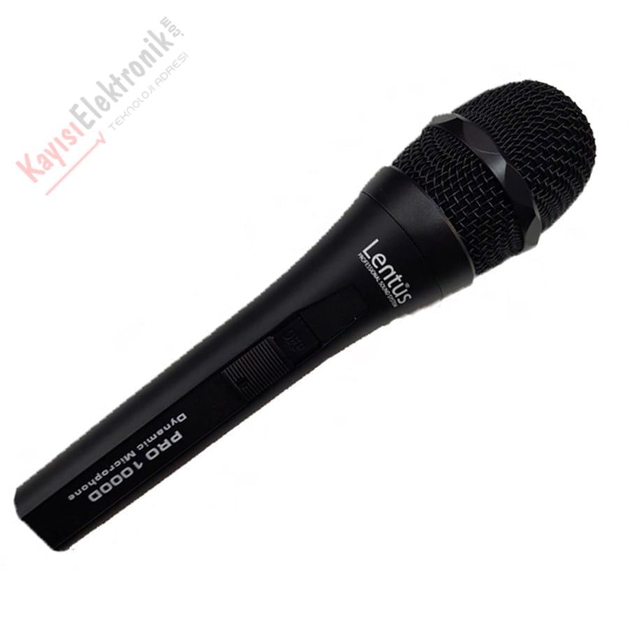 LENTUS PRO-1000 D DİNAMİK EL MİKROFONU