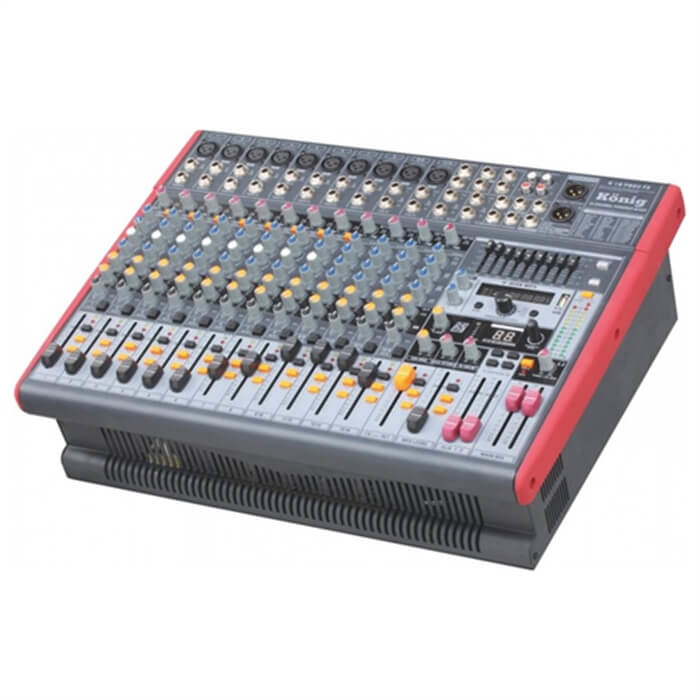 KÖNİG K-16 FX 16 Kanallı Deck Mikser - Kayisielektronik.com'da