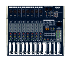 KÖNİG KM-8 FX 8 Kanallı Deck Mikser