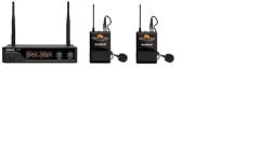 MİCKLE U2001YY 2 YAKA  KABLOSUZ (TELSİZ) MİKROFON