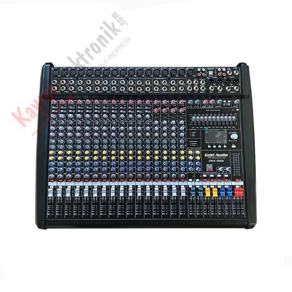 GOLD AUDİO CMX 1600 16 KANAL DECK MİKSER
