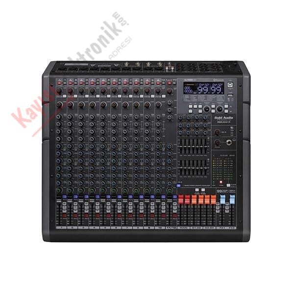 GOLD AUDİO PRO-M 412 12 KANAL DECK MİKSER
