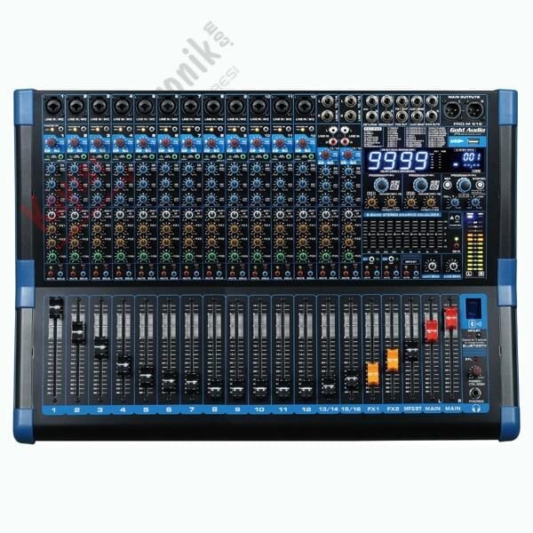 GOLD AUDİO PRO-M 516 16 KANAL DECK MİKSER