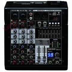 GOLD AUDİO MİNİ 4 KANAL DECK MİKSER