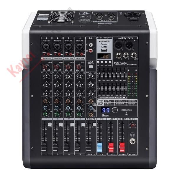 GOLD AUDİO PRO-M 806P POWER MİKSER