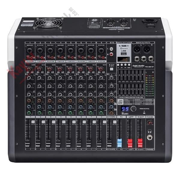 GOLD AUDİO PRO-M 810P 10 KANAL POWER MİKSER
