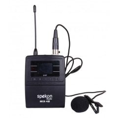 SPEKON MİX-4B YAKA TİPİ MİKROFON ÜNİTESİ