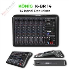 KÖNİG K-BR 14 14 KANAL DEC MİXER