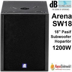 ARENA SW 18 PASİF HOPARLÖR