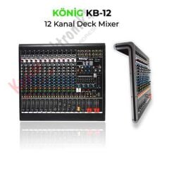 KÖNİG KB-12 12 KANAL DECK MİXER