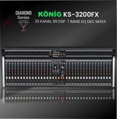 KÖNİG  KS-3200 FX DEC MİXER (DIAMOND)