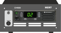 MERT CV-4000 CAMİ TİPİ KABLOSUZ (TELSİZ) ANONS VERİCİSİ