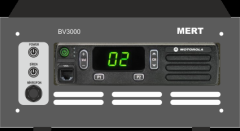 MERT BV-3000 VHF UHF TELSİZ (KABLOSUZ)ANONS VERİCİSİ