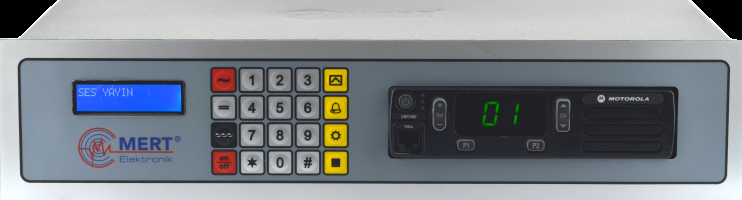 MERT MV-4000 KABLOSUZ (TELSİZ) ANONS VERİCİSİ