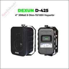 DEXUN D-425T SİYAH SÜTUN HOP