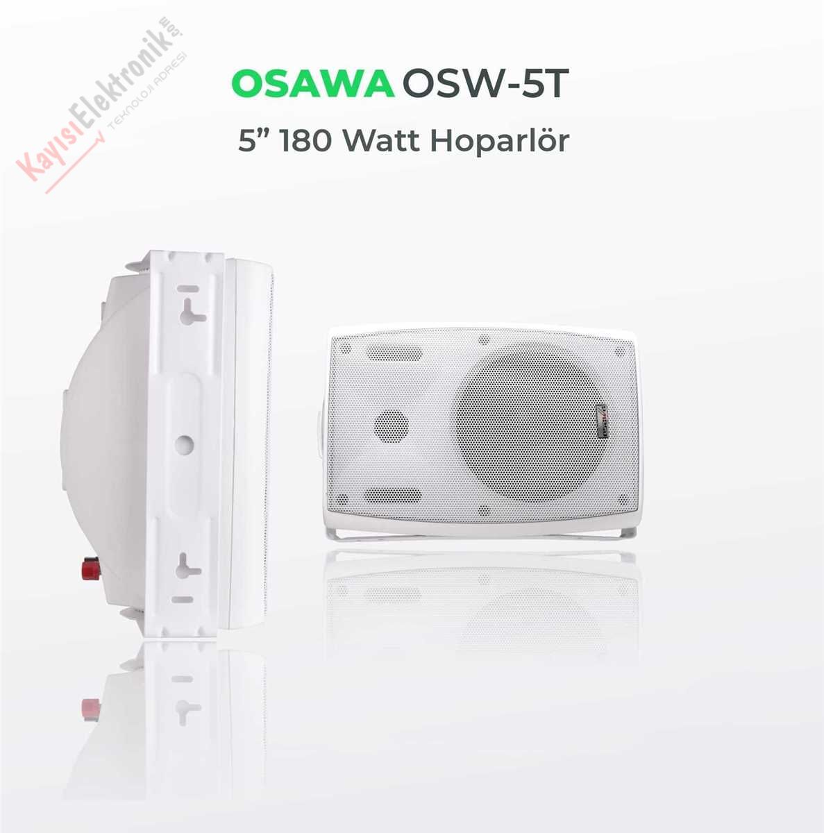 OSAWA OSW-5T BEYAZ SÜTUN HOPARLÖR