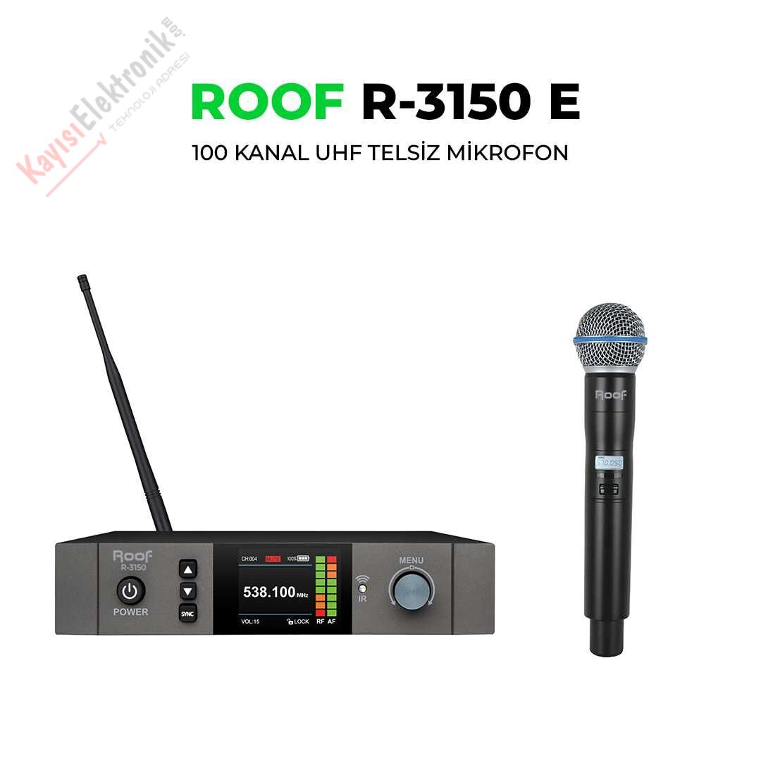 ROOF R-3150 UHF TELSİZ EL MİKROFON