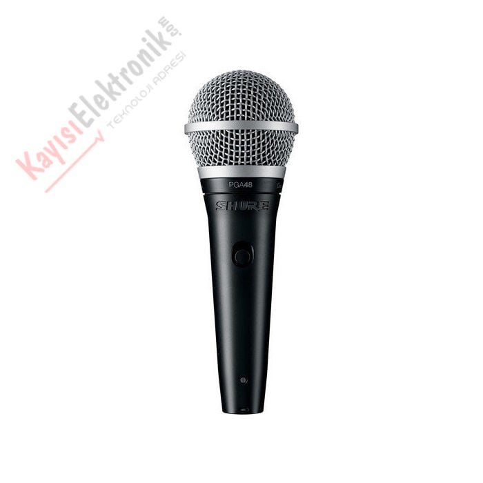 SHURE PGA48-XLR-E GİRİŞ SEVİYESİ VOKAL MİKROFONU