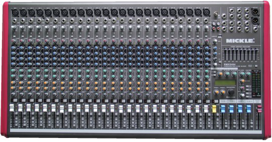 MİCKLE RMX2404 24 KANALLI DECK MİKSER