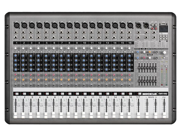 MICKLE PMR1660 16 KANALLI POWER MİKSER