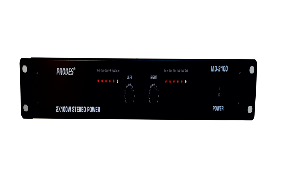 PRODES PS 2100 2X100 WATT STEREO POWER MİKSER