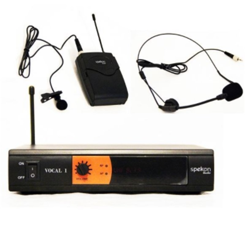 SPEKON VCL1 YAKA TELSİZ MİKROFON