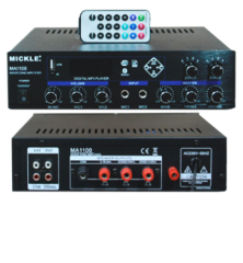 MİCKLE MA1100 100W HAT TRAFOLU MİKSER AMFİ