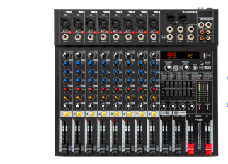 GLOBE ACOUSTİC GM80FX 8 KANALLI DECK MİKSER