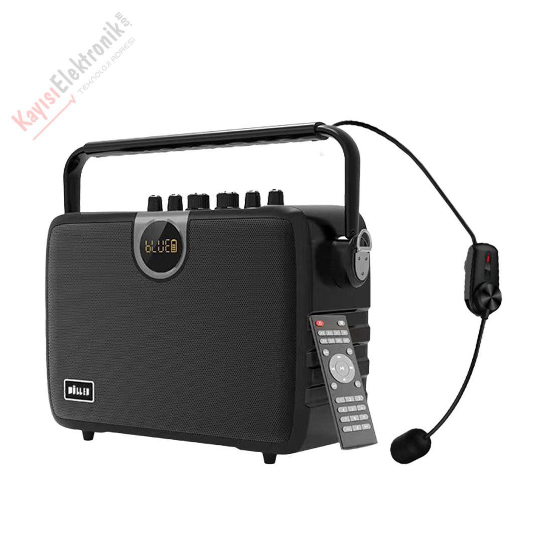 WÖLLER W-610H PORTATİF AMPLİFİKATÖRLÜ HOPARLÖR