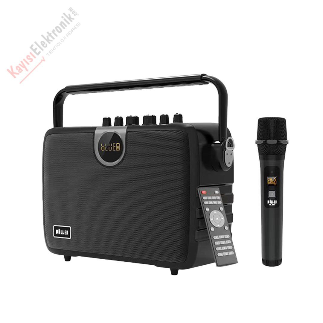 WÖLLER W-610E PORTATİF AMPLİFİKATÖRLÜ HOPARLÖR