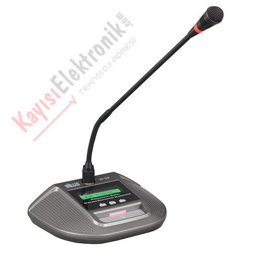 WÖLLER W-25 UHF KABLOSUZ KÜRSÜ MİKROFONU