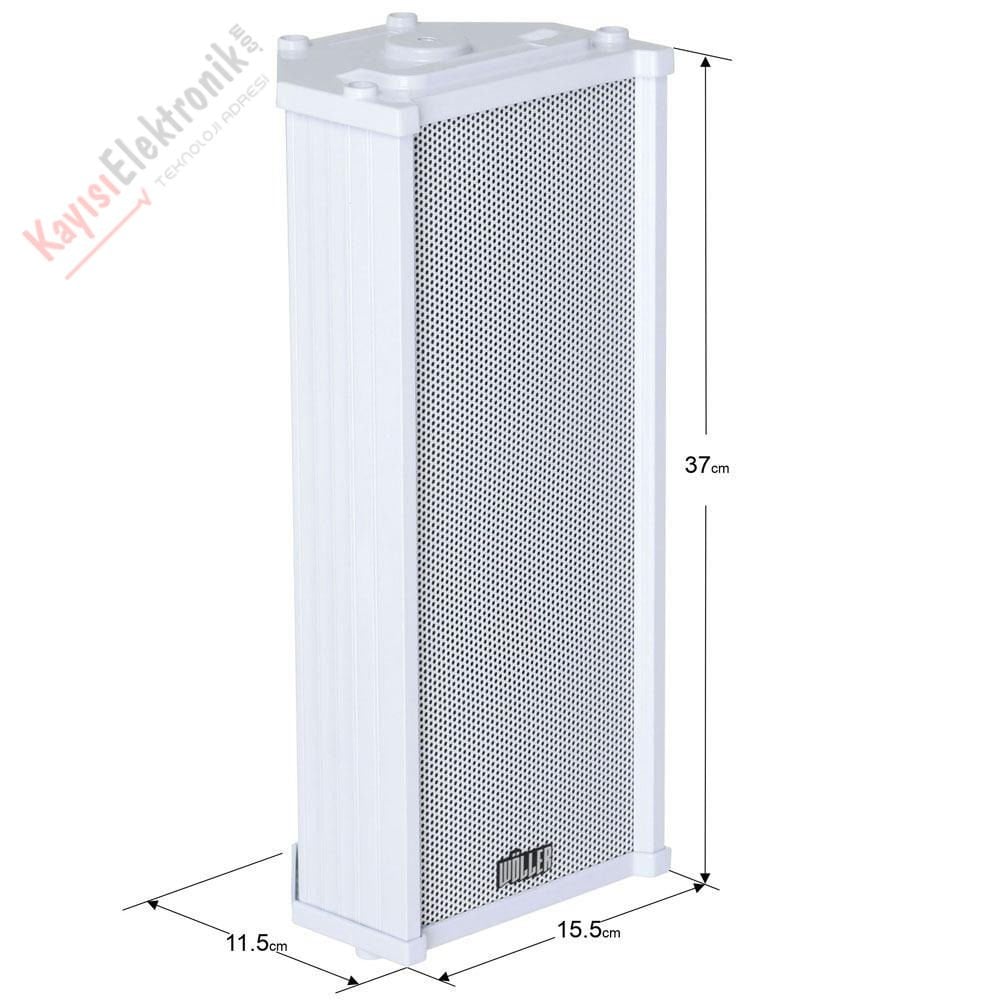 WÖLLER WCS-20 2X4'' HAT TRAFOLU DUVAR HOPARLÖRÜ