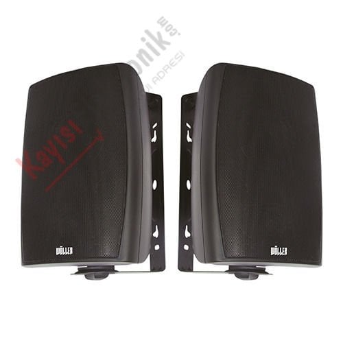 WÖLLER W-8TS 8'' SİYAH HAT TRAFOLU DUVAR HOPARLÖRÜ