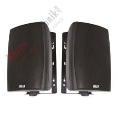 WÖLLER W-8TS 8'' SİYAH HAT TRAFOLU DUVAR HOPARLÖRÜ