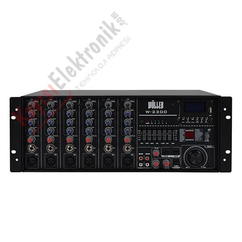 WÖLLER W-2300 HAT TRAFOLU MİKSER AMPLİFİKATÖR