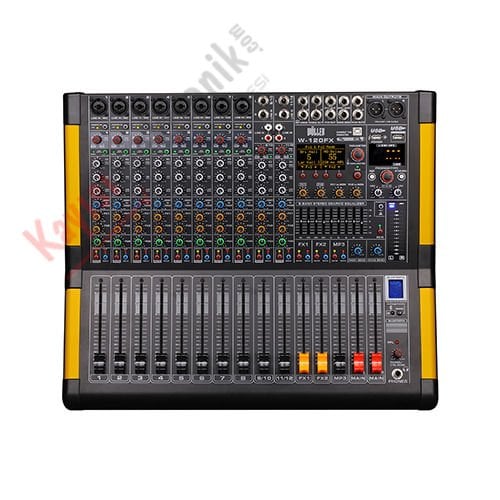 WÖLLER W-120FX 12 KANAL DECK MİKSER