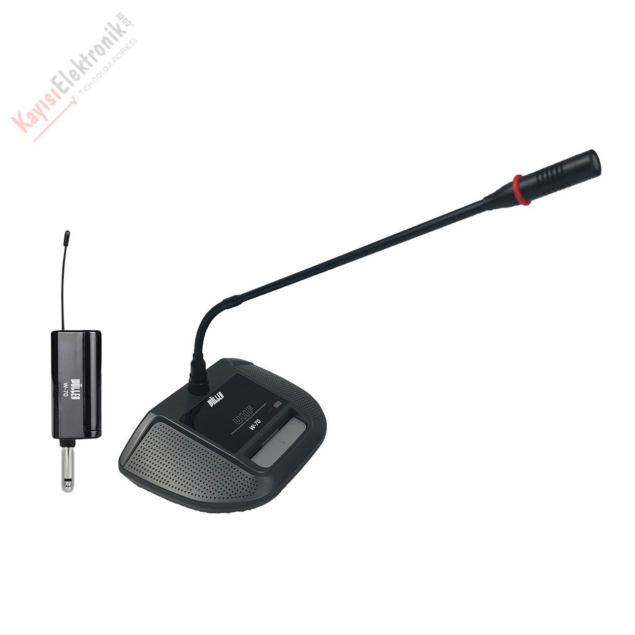 WÖLLER W-70 KABLOSUZ KÜRSÜ MİKROFONU