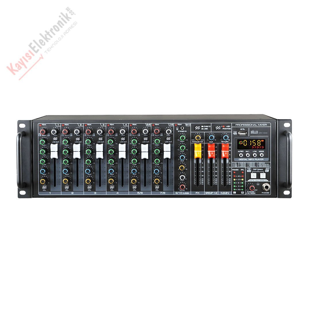 WÖLLER WR-1000 10 KANAL DECK MİKSER