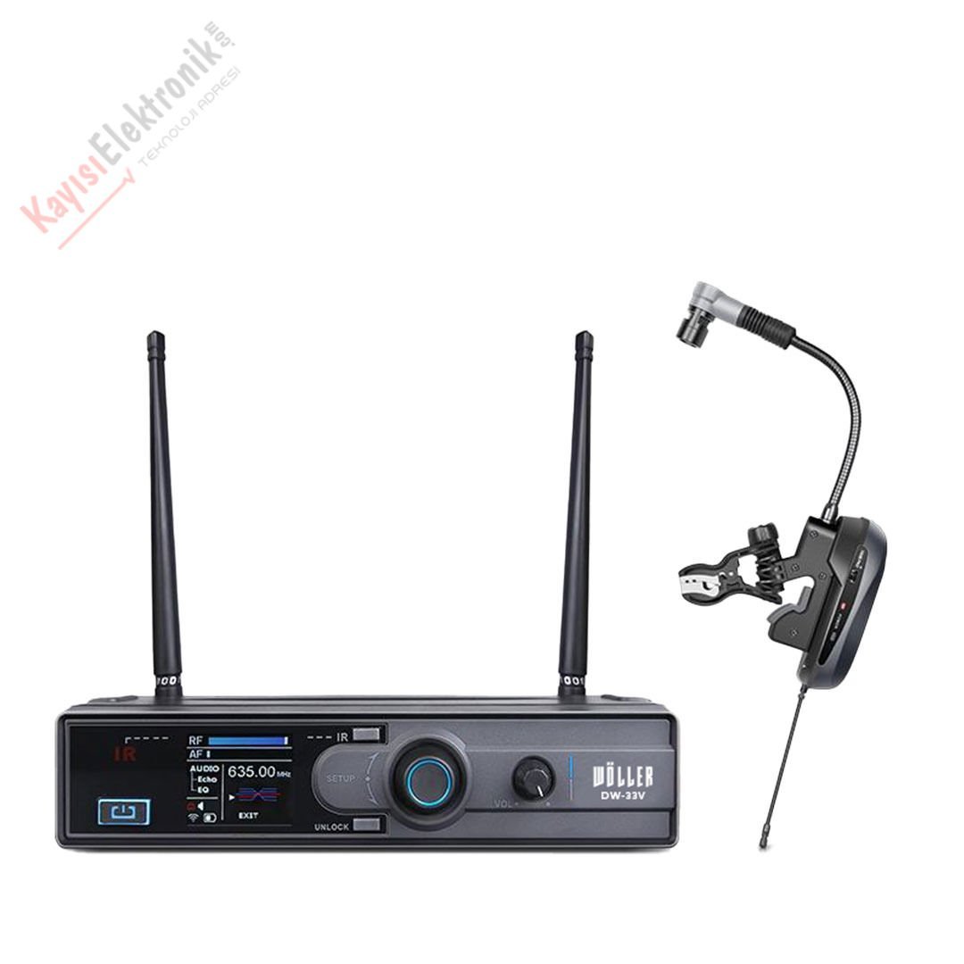 WÖLLER DW-33V ENSTRÜMAN MİKROFONU