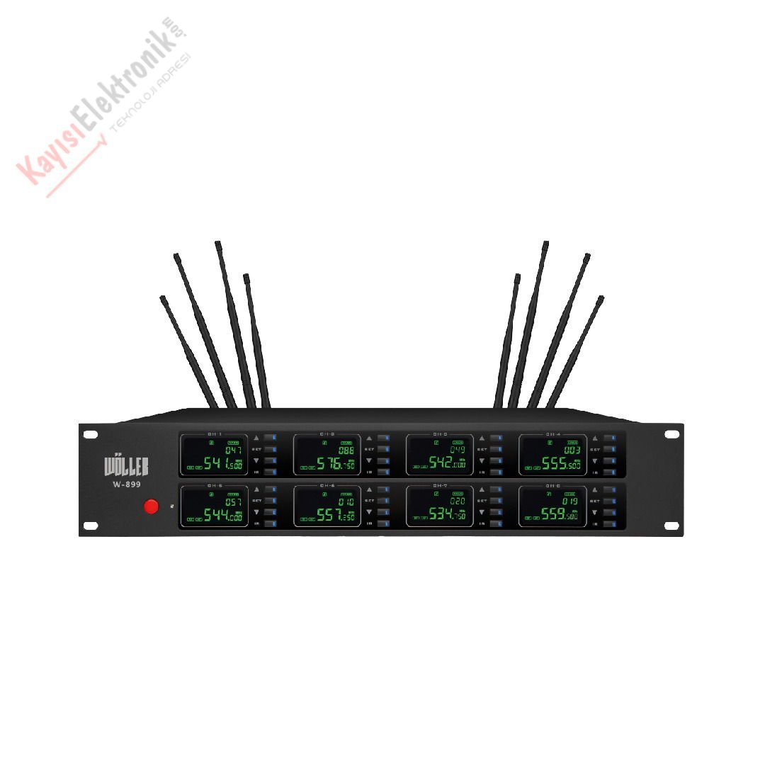WÖLLER W-899R 8 KANAL UHF RECEİVER
